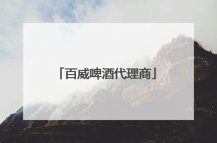 百威啤酒代理商