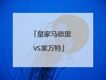 皇家马德里VS莱万特