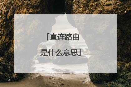 直连路由 是什么意思