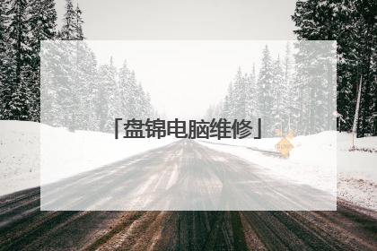 盘锦电脑维修