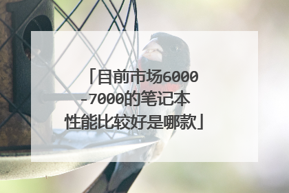 目前市场6000-7000的笔记本性能比较好是哪款
