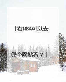 看NBA可以去哪个网站看?
