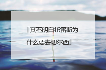 真不明白托雷斯为什么要去切尔西