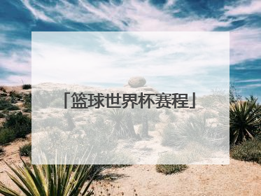 篮球世界杯赛程