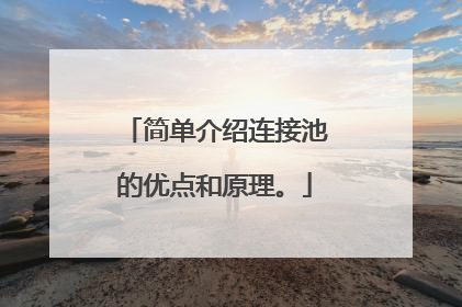 简单介绍连接池的优点和原理。