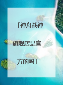 神舟战神旗舰店是官方的吗