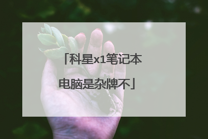 科星x1笔记本电脑是杂牌不
