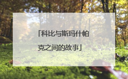 科比与斯玛什帕克之间的故事