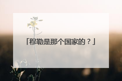 穆勒是那个国家的？