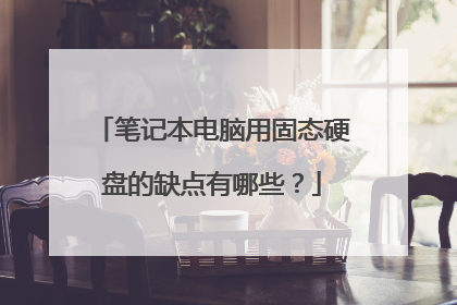 笔记本电脑用固态硬盘的缺点有哪些?