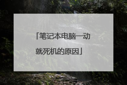 笔记本电脑一动就死机的原因