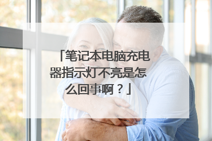 笔记本电脑充电器指示灯不亮是怎么回事啊？