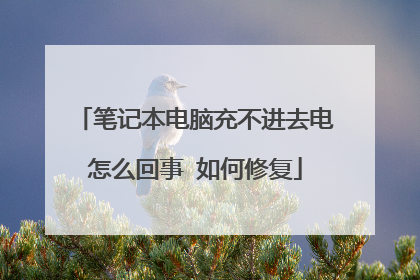 笔记本电脑充不进去电怎么回事 如何修复