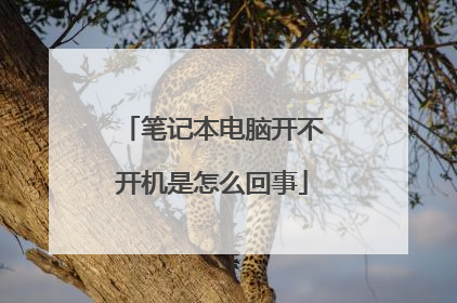 笔记本电脑开不开机是怎么回事