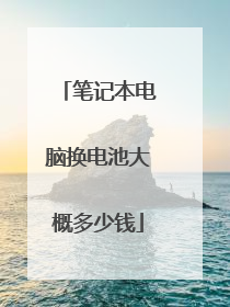 笔记本电脑换电池大概多少钱
