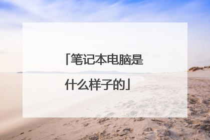 笔记本电脑是什么样子的