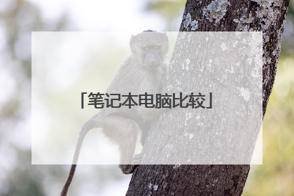 笔记本电脑比较