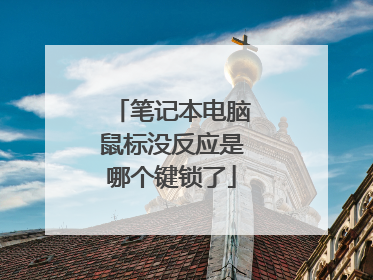 笔记本电脑鼠标没反应是哪个键锁了