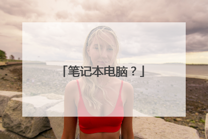 笔记本电脑?