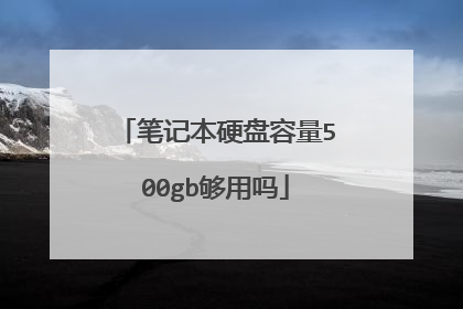 笔记本硬盘容量500gb够用吗