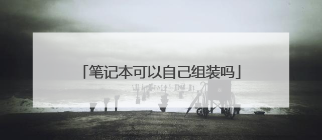 笔记本可以自己组装吗