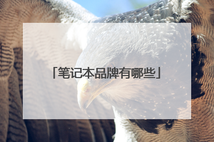 笔记本品牌有哪些