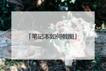 笔记本如何截图