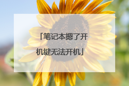 笔记本摁了开机键无法开机