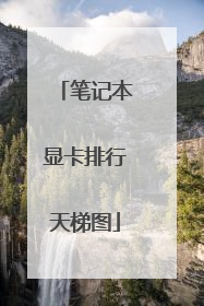 笔记本显卡排行天梯图