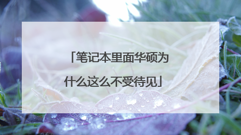 笔记本里面华硕为什么这么不受待见