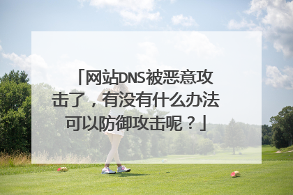 网站DNS被恶意攻击了,有没有什么办法可以防御攻击呢?