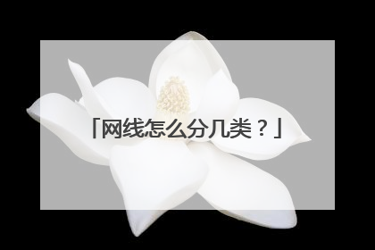 网线怎么分几类?