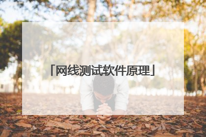 网线测试软件原理