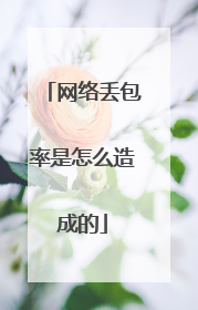 网络丢包率是怎么造成的