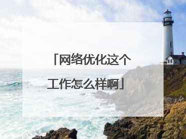 网络优化这个工作怎么样啊