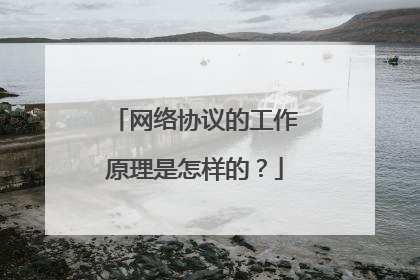 网络协议的工作原理是怎样的?