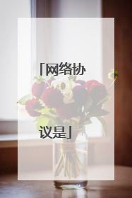 网络协议是