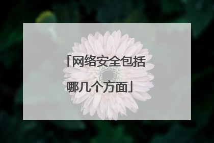 网络安全包括哪几个方面