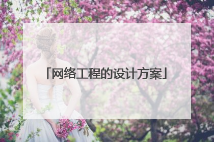 网络工程的设计方案