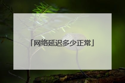 网络延迟多少正常