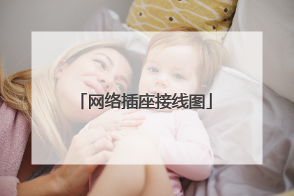 网络插座接线图