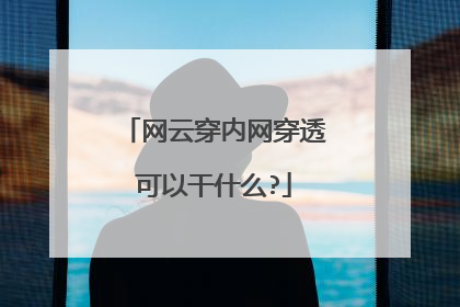 网云穿内网穿透可以干什么?