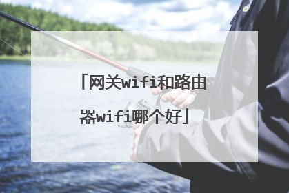 网关wifi和路由器wifi哪个好