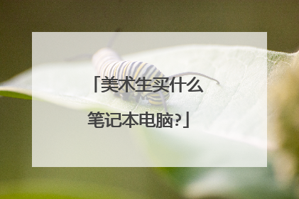 美术生买什么笔记本电脑?