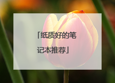 纸质好的笔记本推荐