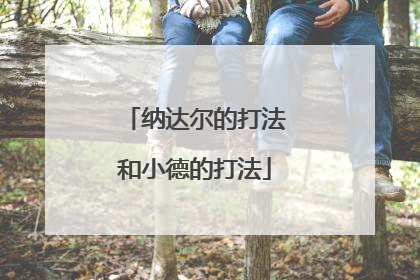 纳达尔的打法和小德的打法