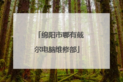 绵阳市哪有戴尔电脑维修部