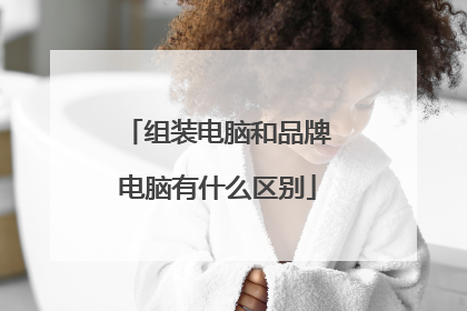 组装电脑和品牌电脑有什么区别