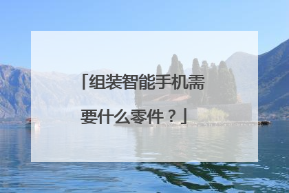 组装智能手机需要什么零件？