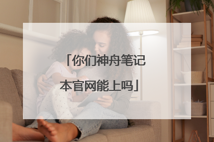 你们神舟笔记本官网能上吗